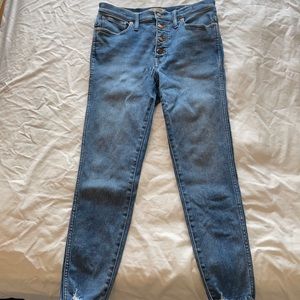 Madewell high rise jeans
